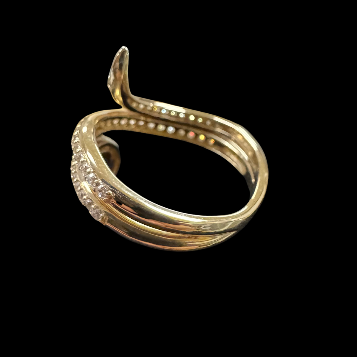 ICED SERPENT BAND