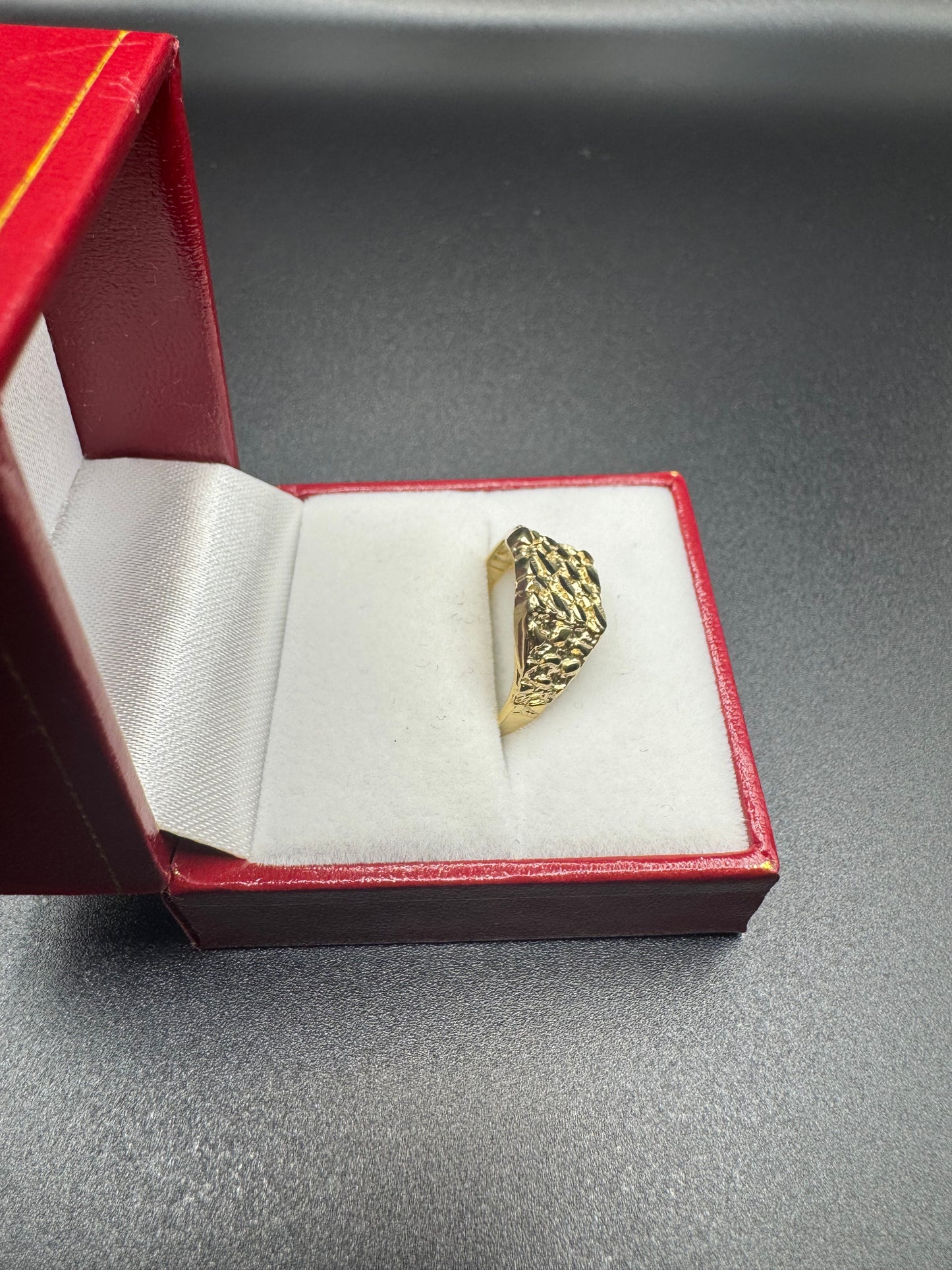 14K WOMENS NUGGET RING