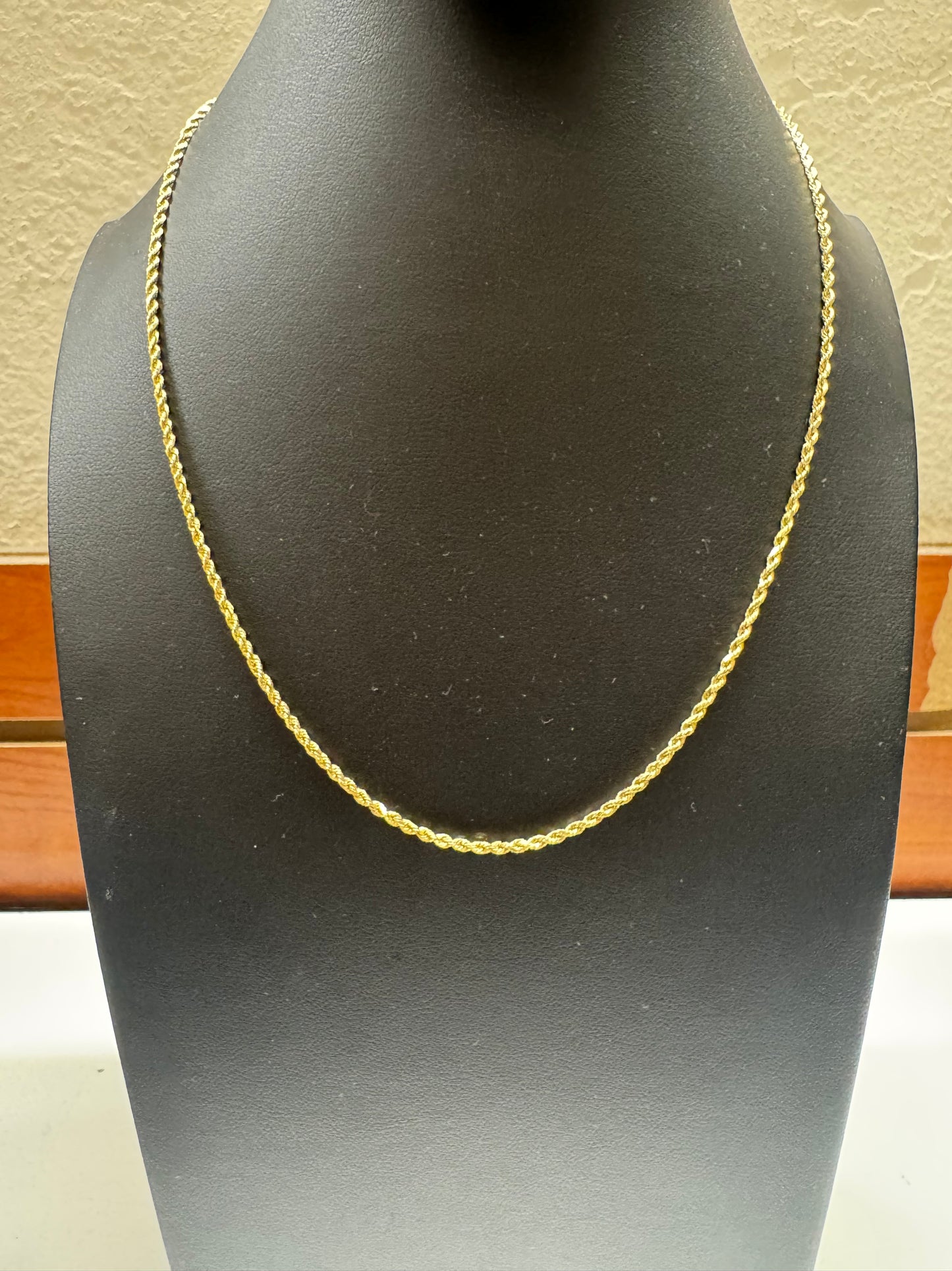 14K ROPE CHAIN