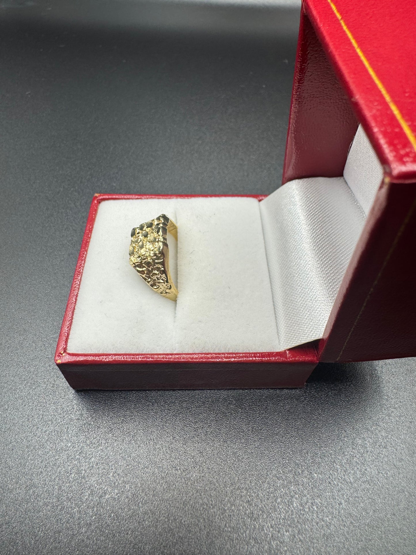 14K WOMENS NUGGET RING