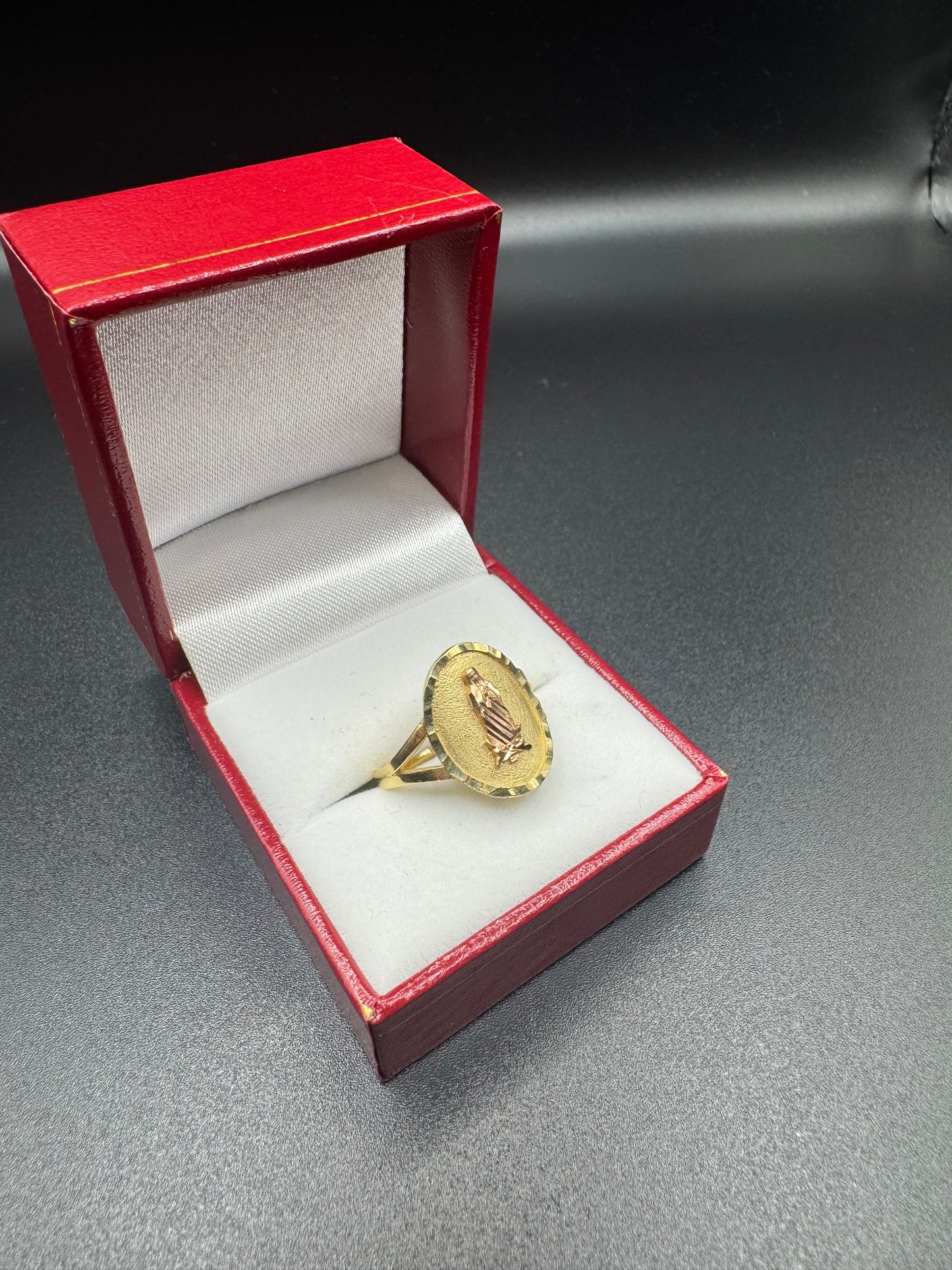 WOMENS VIRGENCITA ROSE GOLD RING