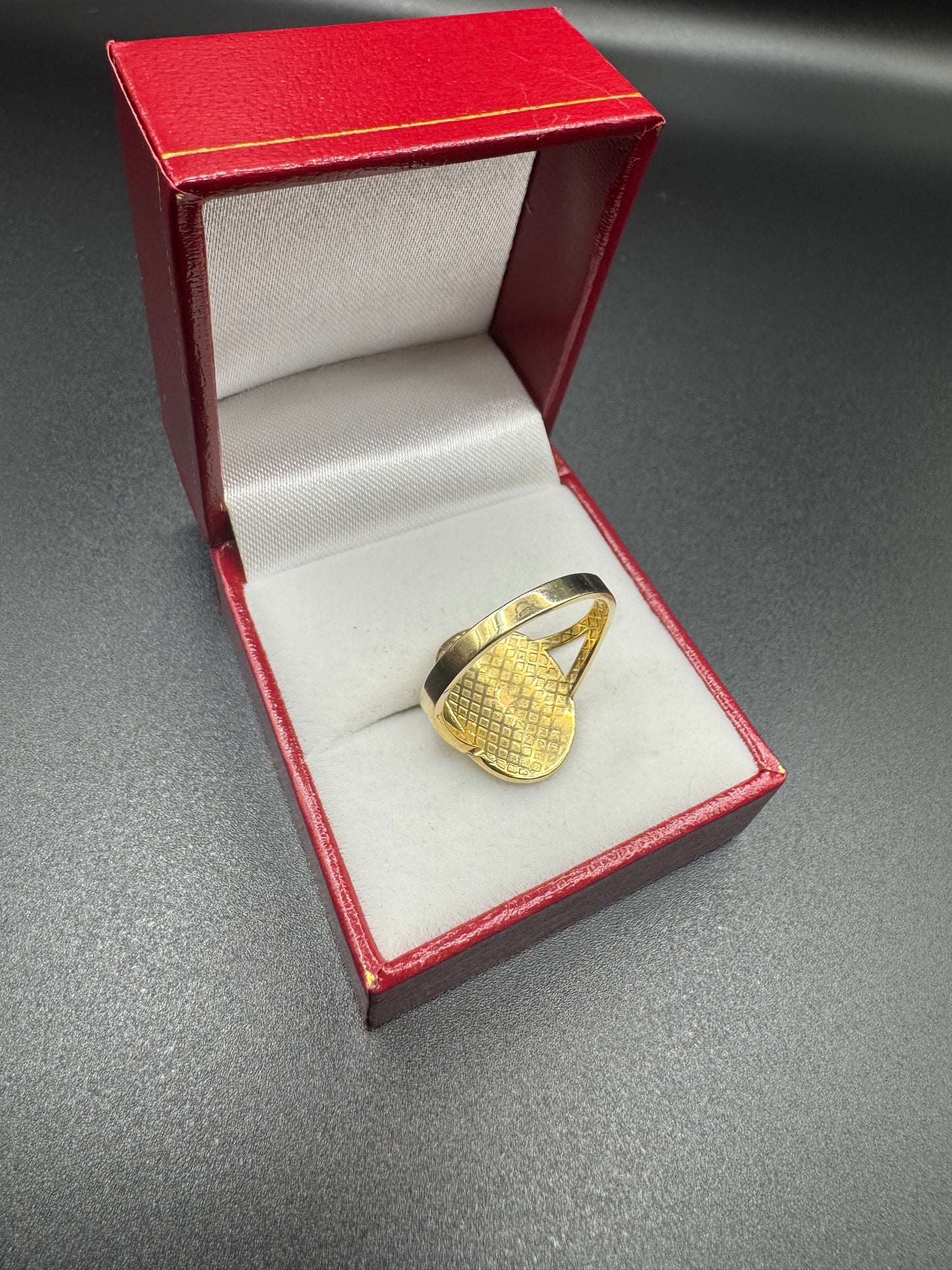 WOMENS VIRGENCITA ROSE GOLD RING