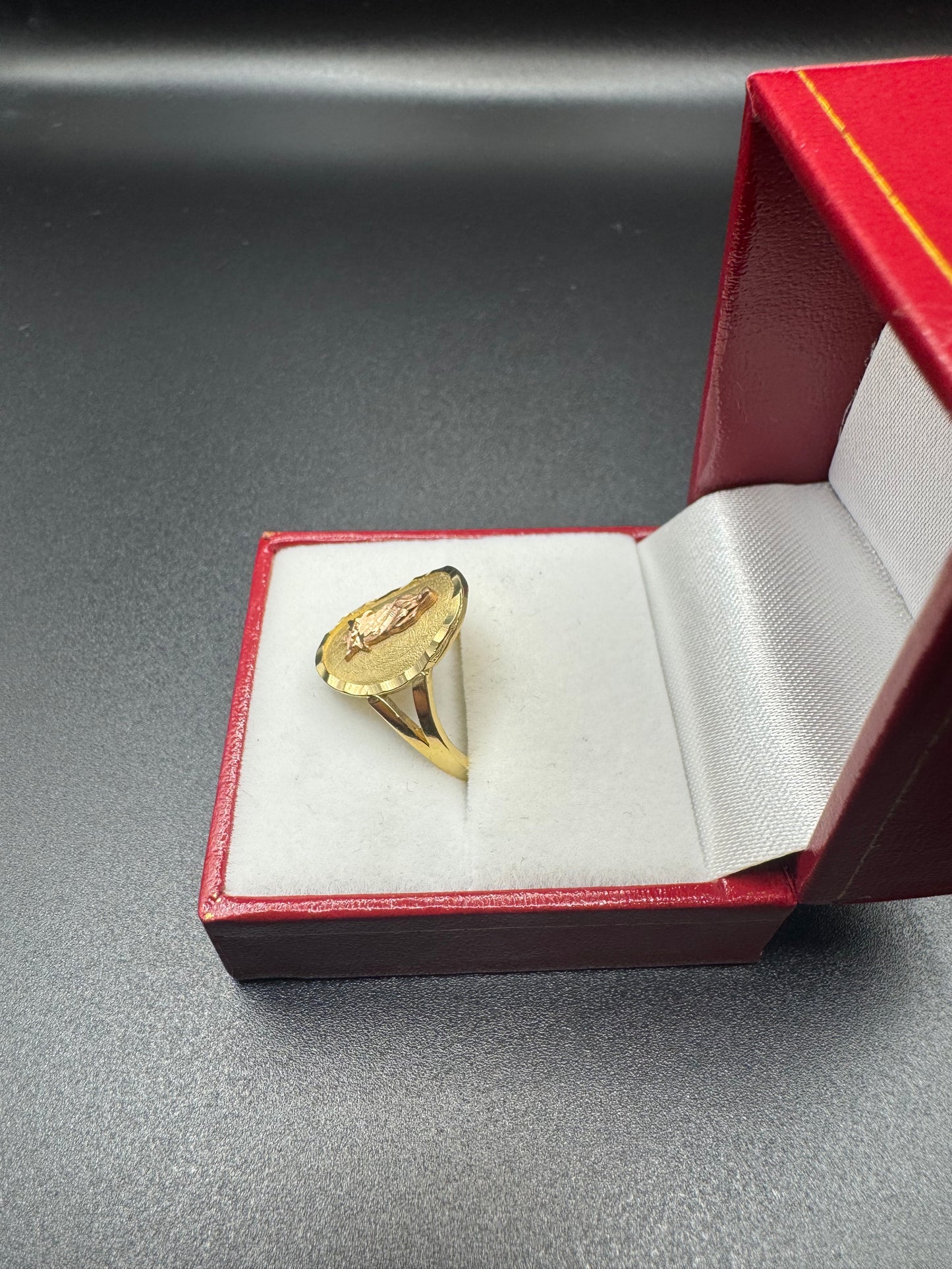WOMENS VIRGENCITA ROSE GOLD RING