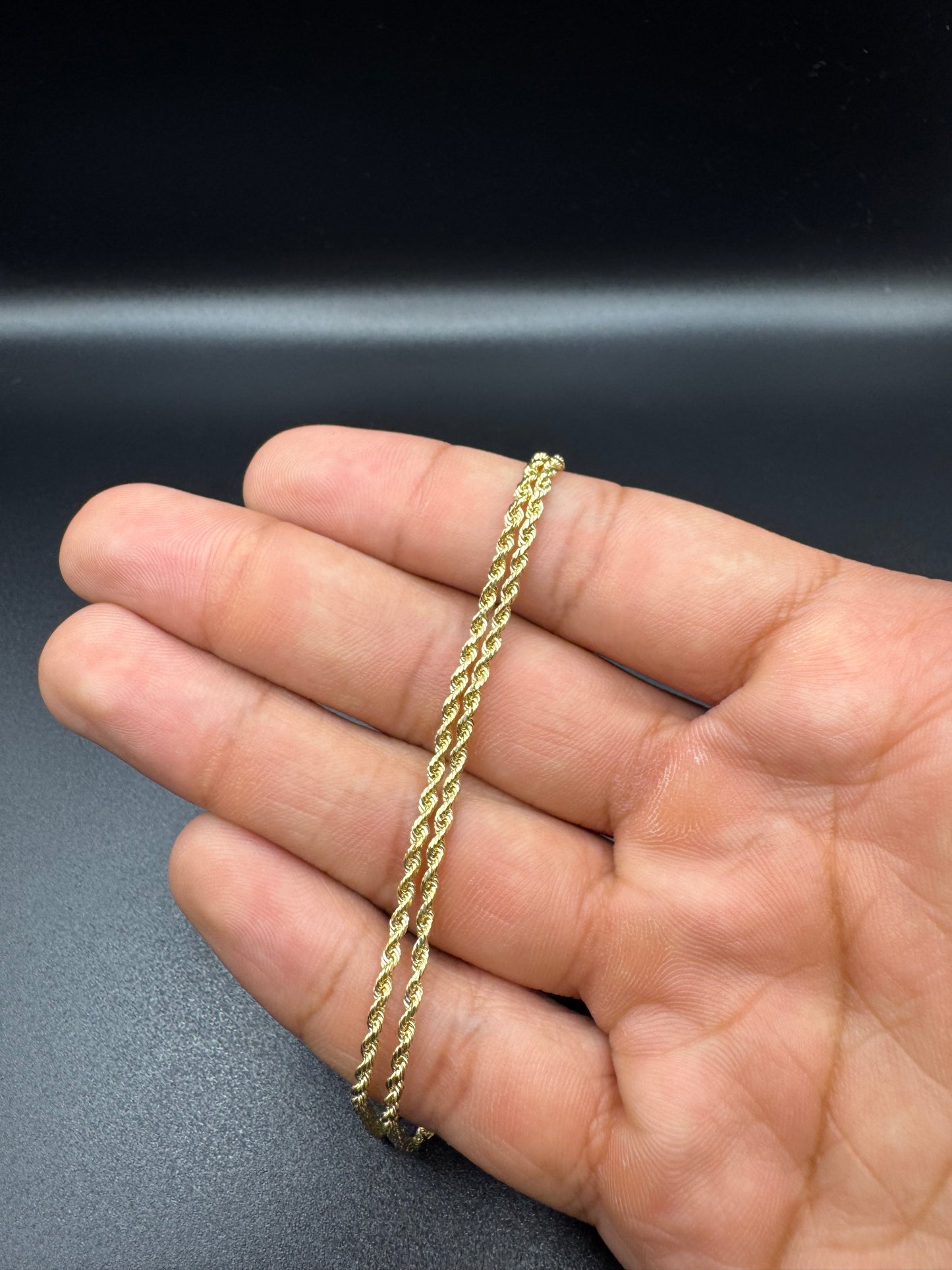 14K ROPE CHAIN
