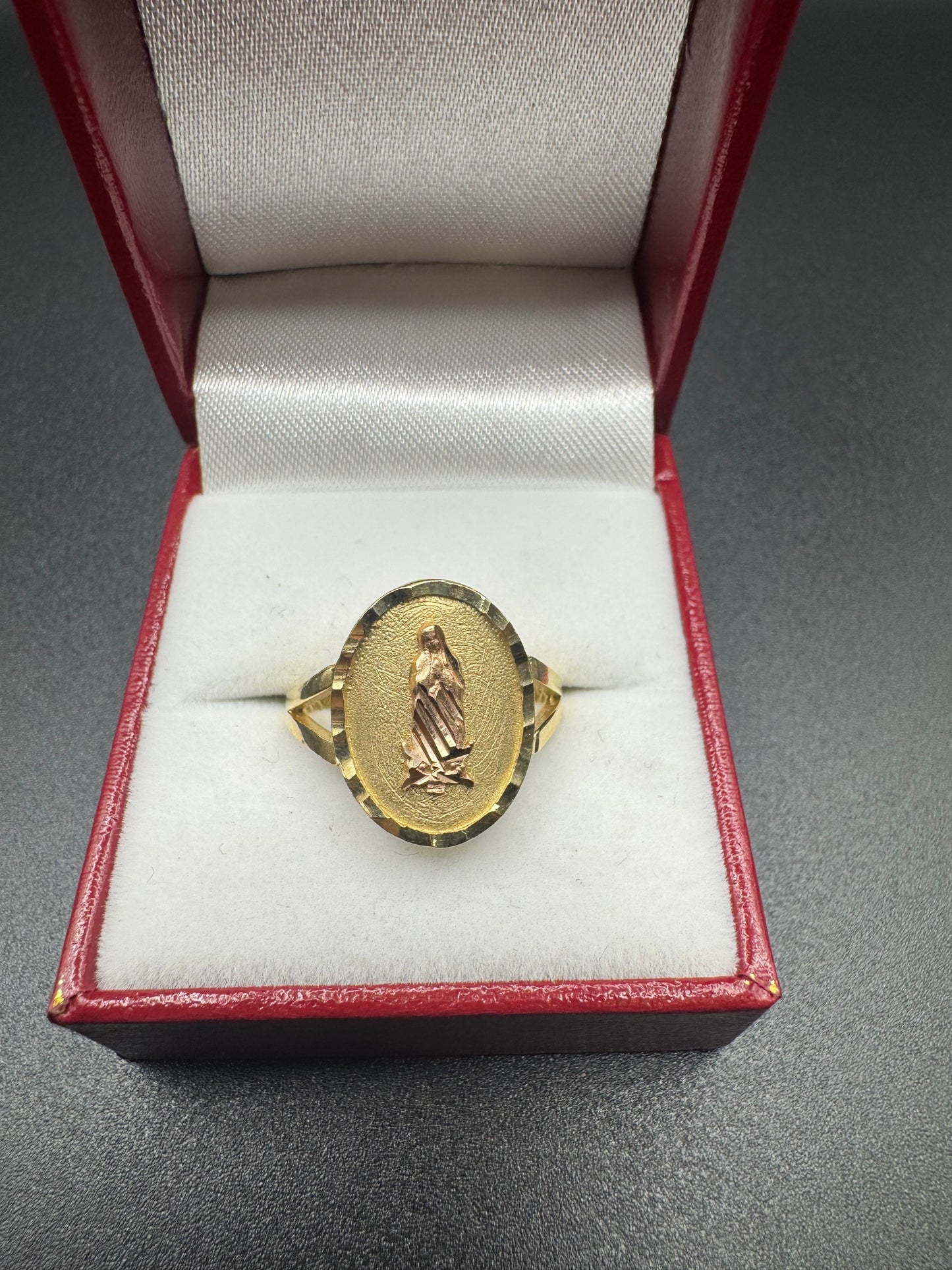 WOMENS VIRGENCITA ROSE GOLD RING