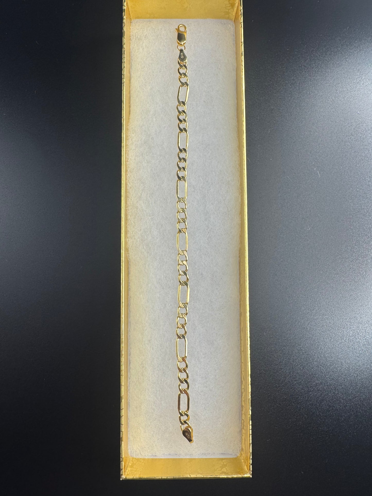 HOLLOW YELLOW FIGARO BRACELET