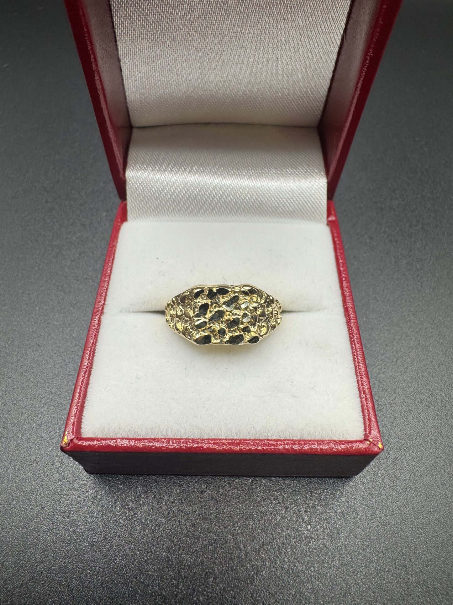 14K WOMENS NUGGET RING