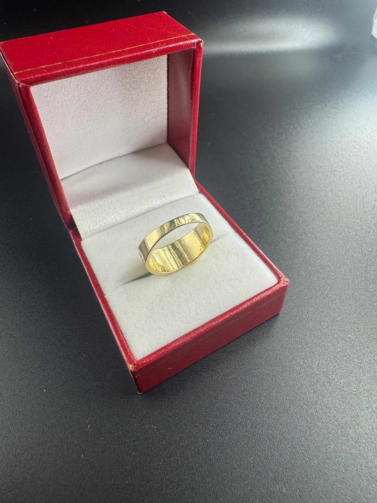 WOMENS SQUARE NUGGET RING