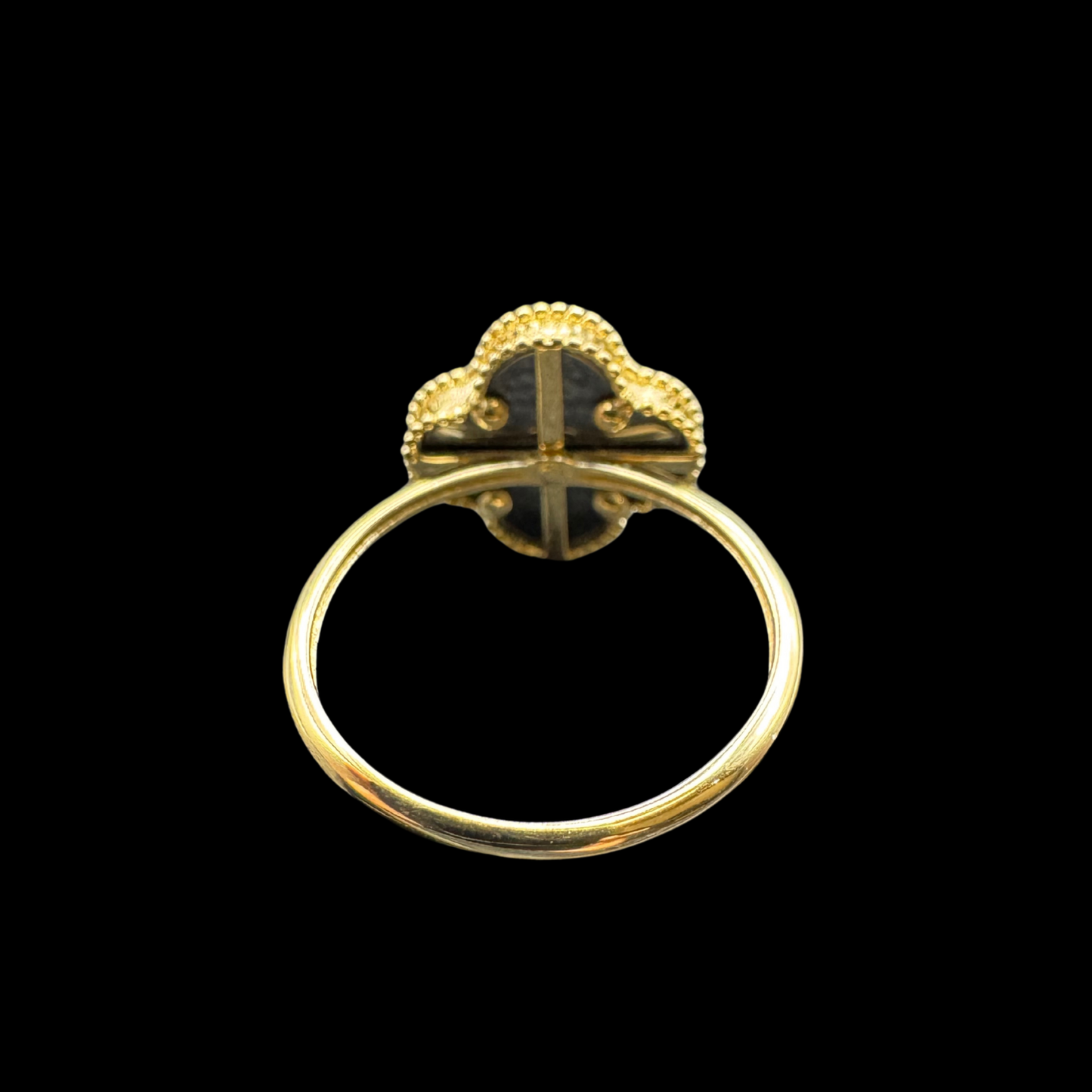 14K BLACK VAN CLEEF RING