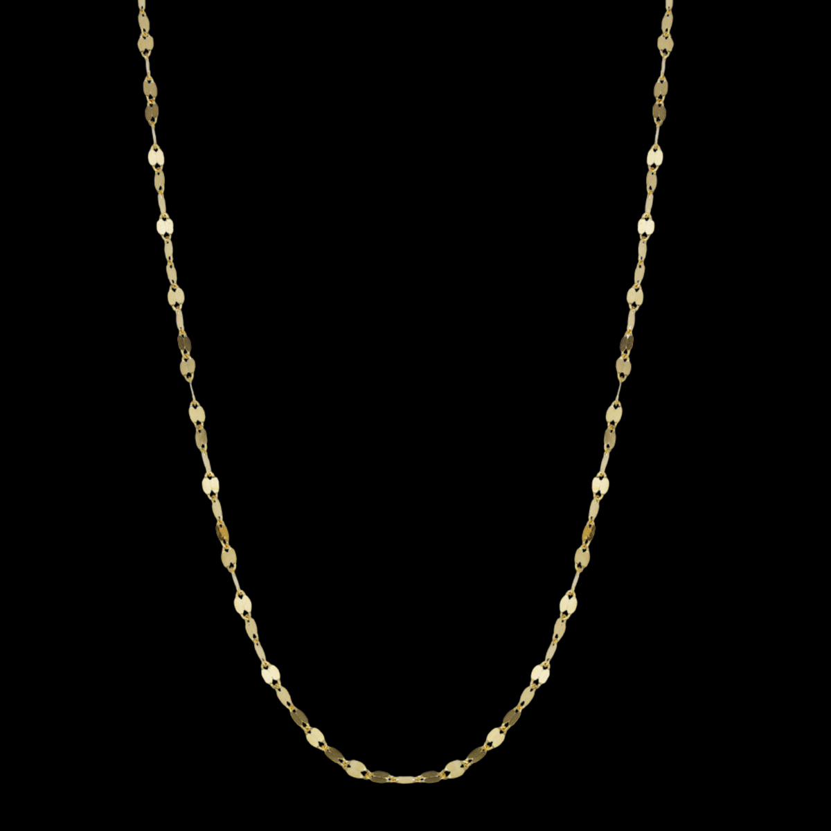FANCY YELLOW MIRROR CHAIN