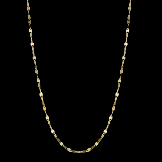 FANCY YELLOW MIRROR CHAIN
