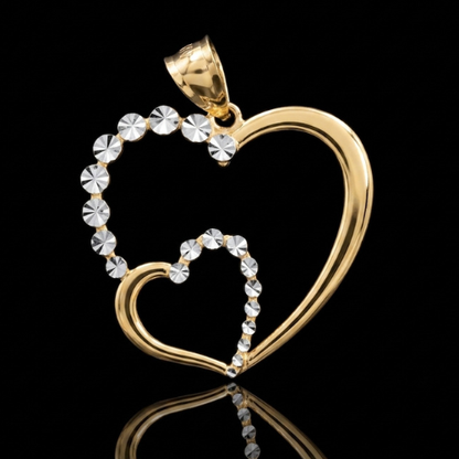 DOUBLE HEART PENDANT
