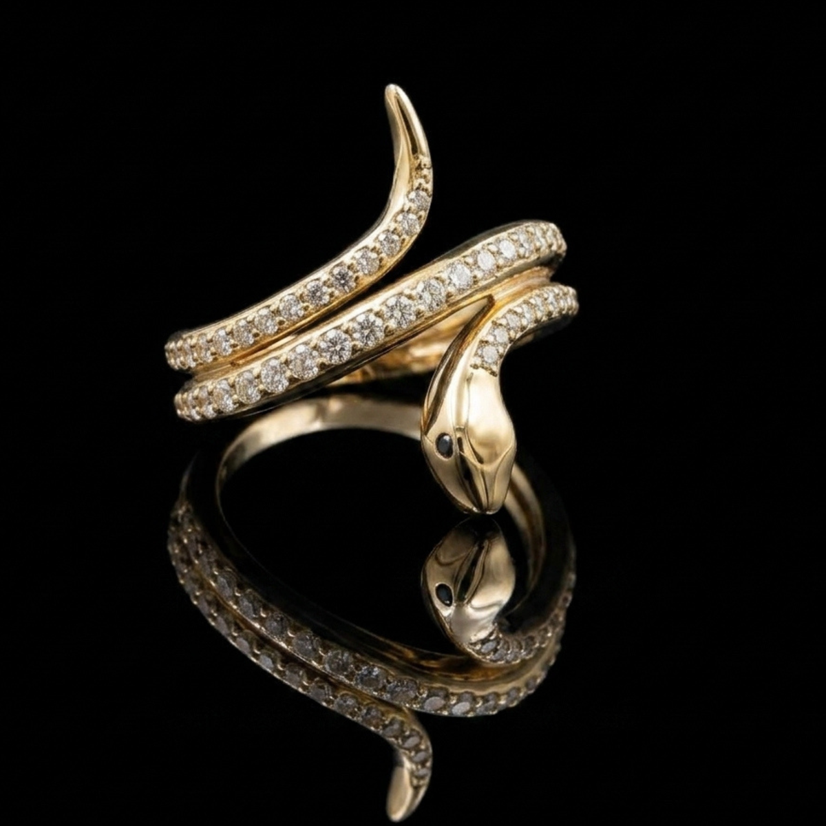 ICED SERPENT BAND