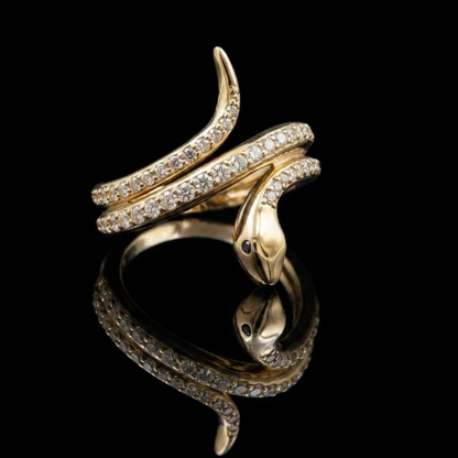 ICED SERPENT BAND