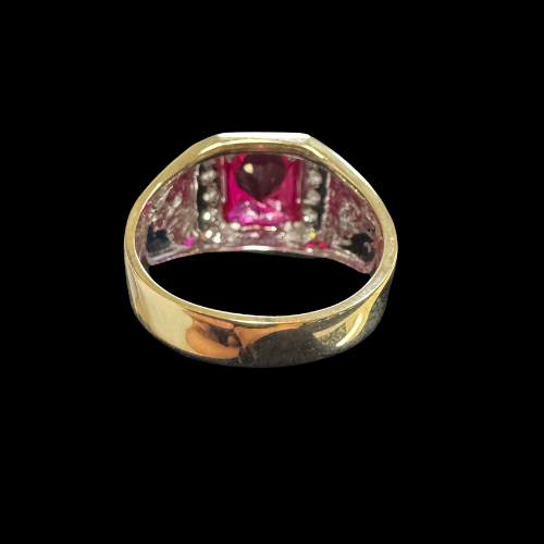 RED KOREAN RING