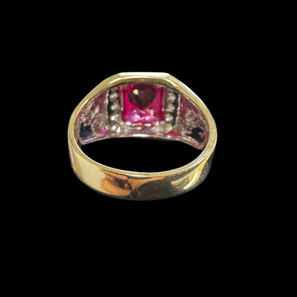 RED KOREAN RING
