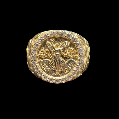 ROUND CENENARIO NUGGET RING