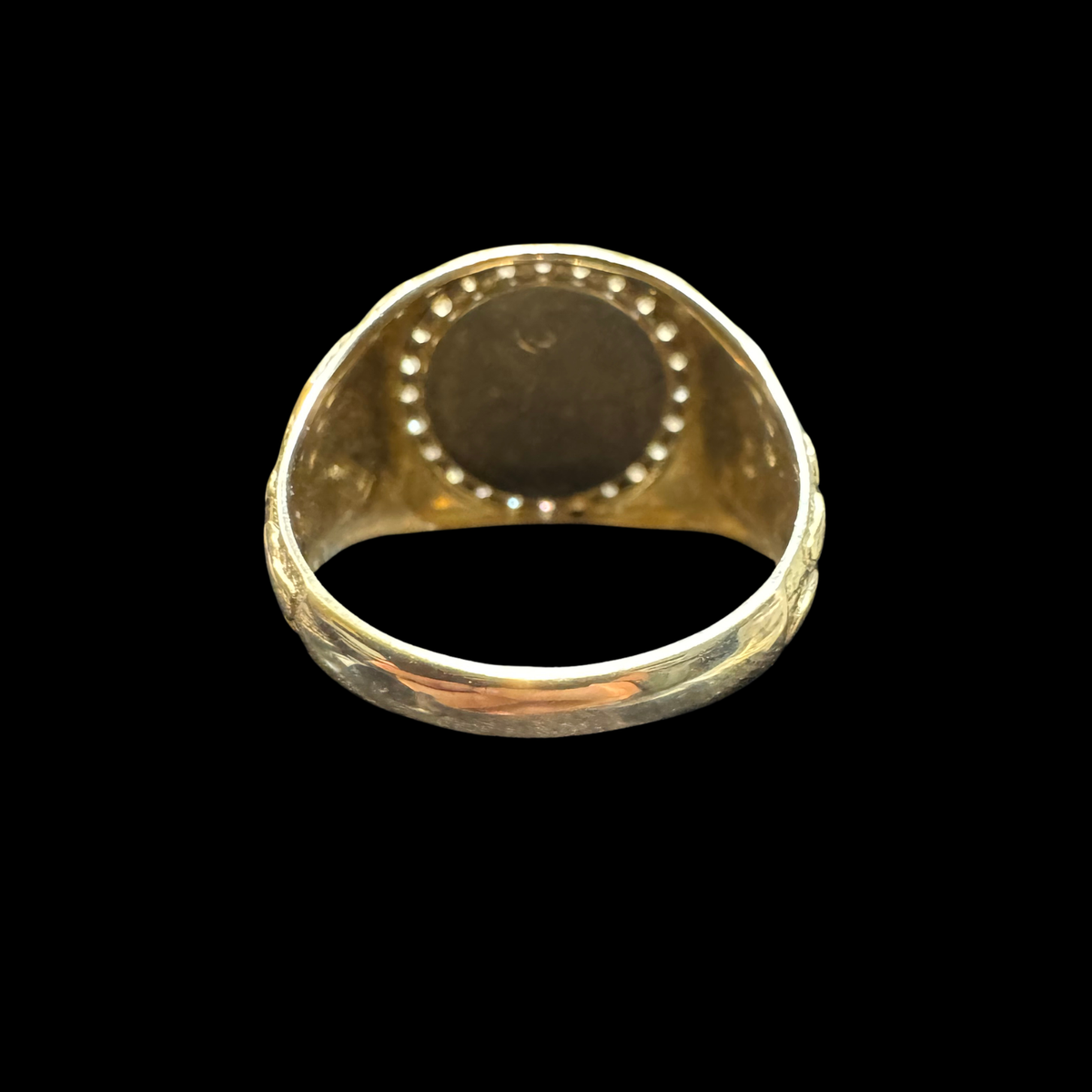 ROUND CENENARIO NUGGET RING