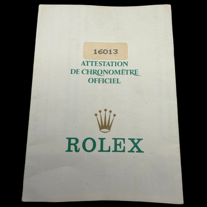 18K AUTHENTIC ROLEX 2 TONE 1987 WITH BOX AND PAPERS