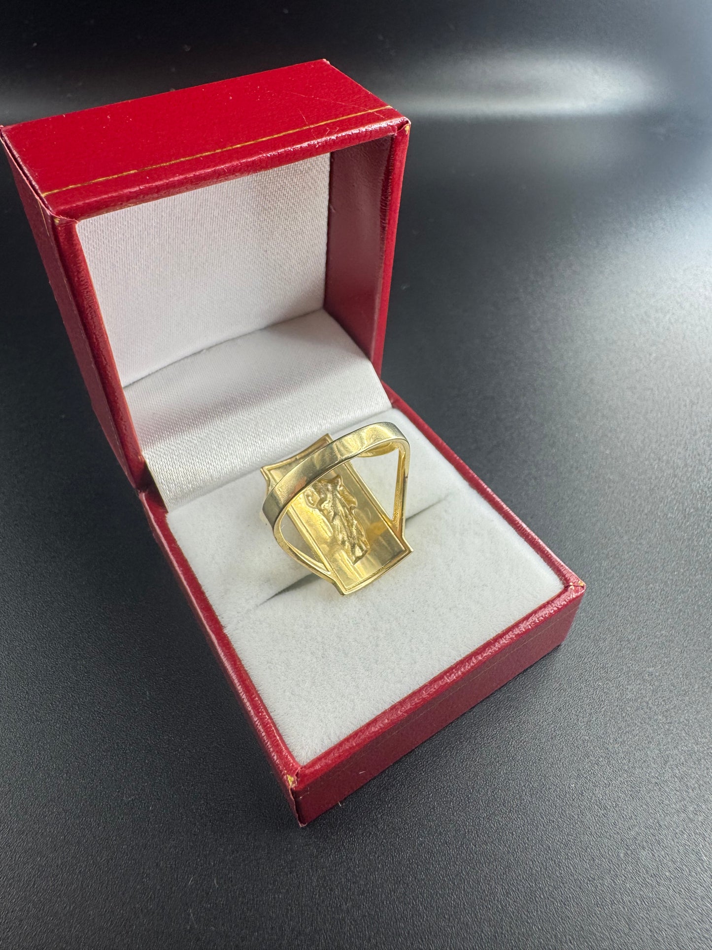 WOMENS RECTANGLE SAN JUDAS RING