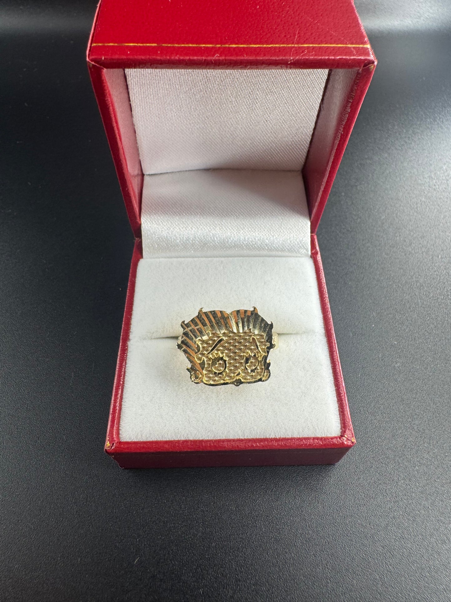 WOMENS BETTY BOOP RING