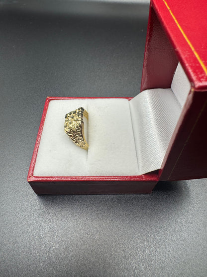 14K WOMENS NUGGET RING