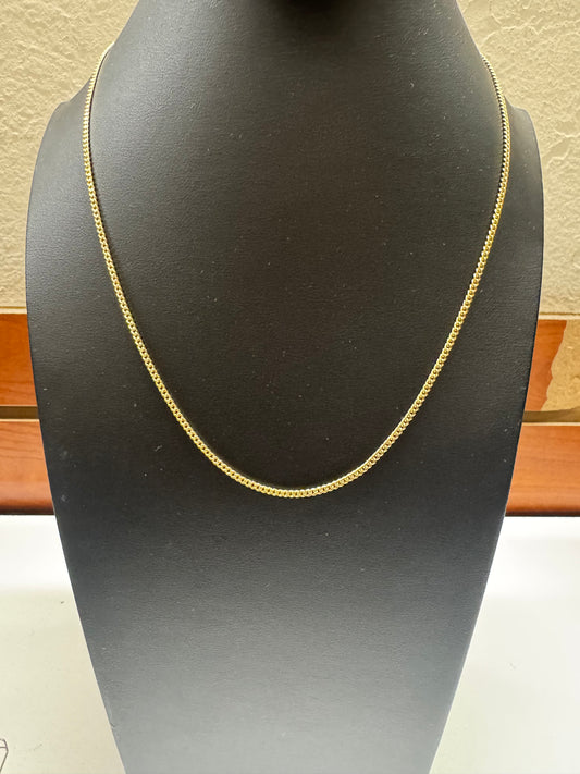 14K MIAMI CUBAN CHAIN