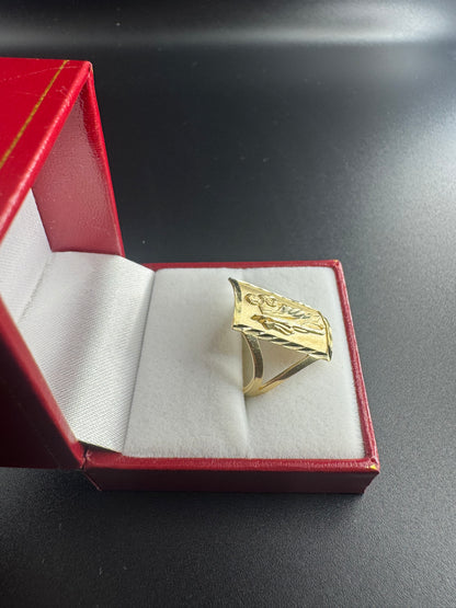 WOMENS RECTANGLE SAN JUDAS RING