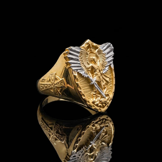 SAINT MICHAEL WARRIOR RING