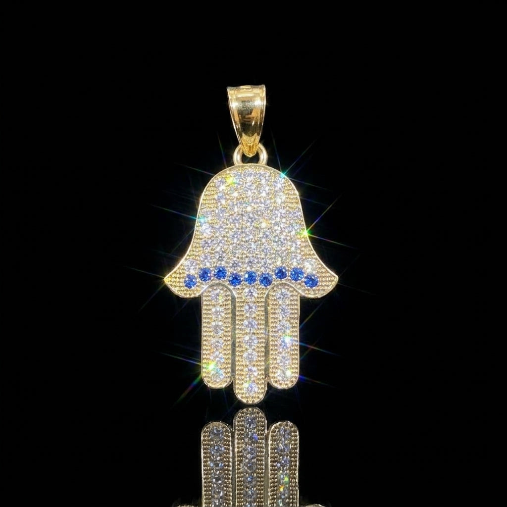 ICED HAND OF HAMSA