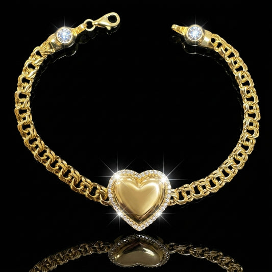 CHINO HEART BRACELET