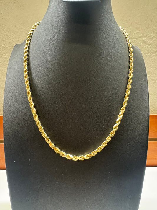 14K Rope Chain