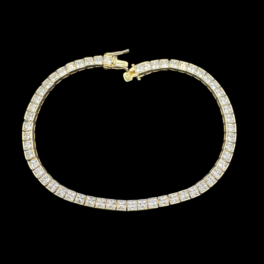 14K ZIRCON TENNIS BRACELET