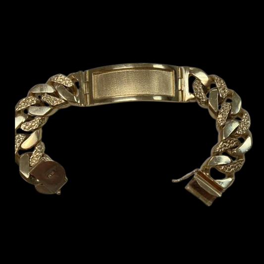 14K GRAND BIG BOY ESCLAVA SOLID