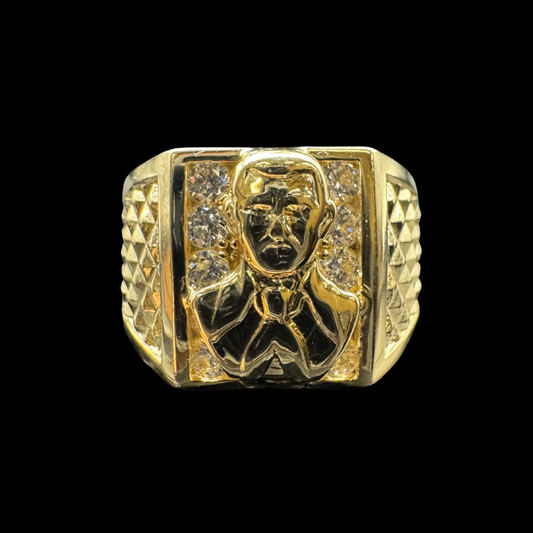 14K MALVERDE RING