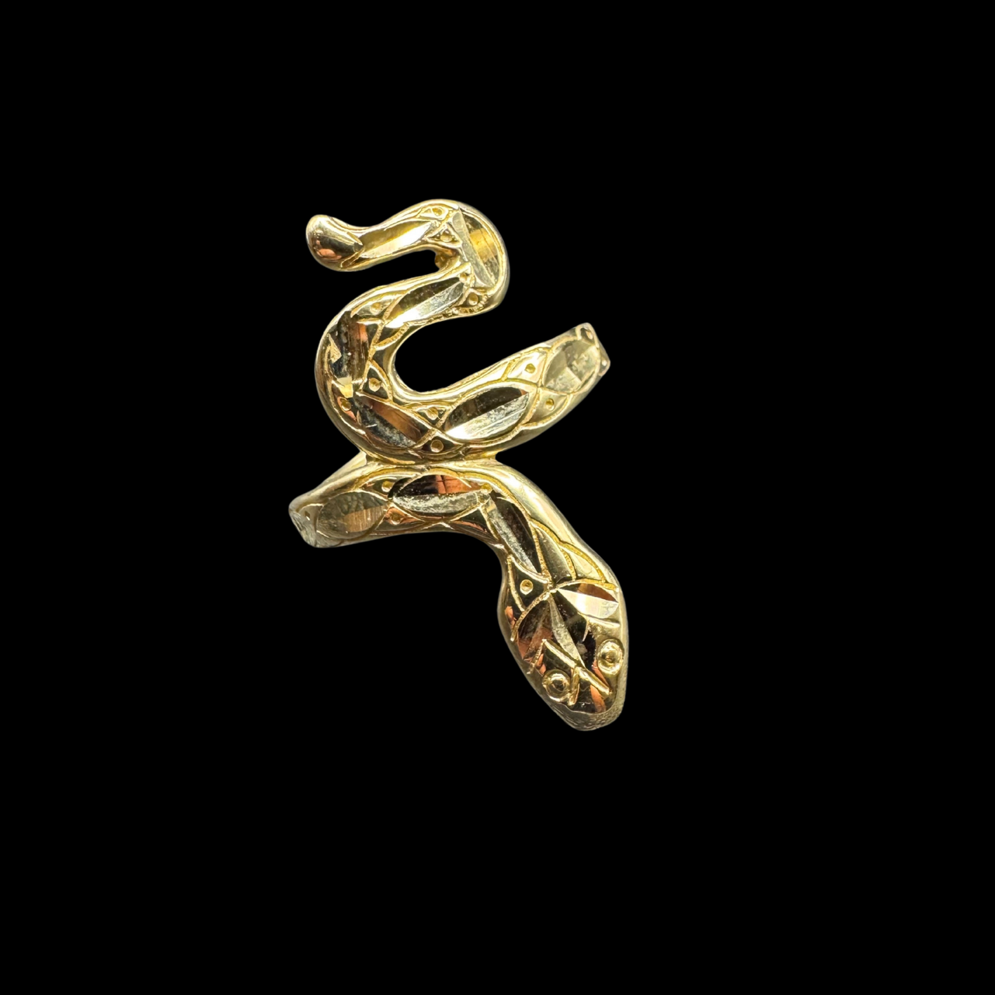 14K SNAKE RING