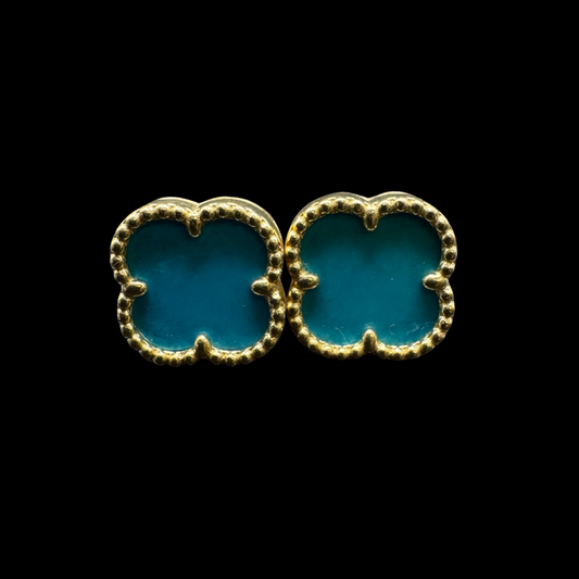 14K BLUE VAN CLEEF EARINGS