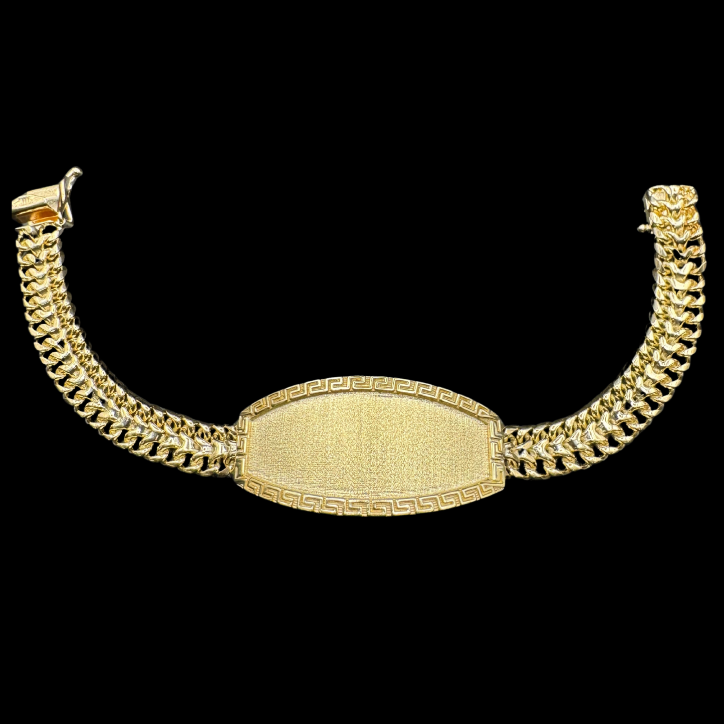 14K PETATIO NAME PLATE BRACELET